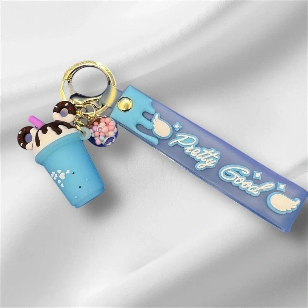Blue Mickey Keychain